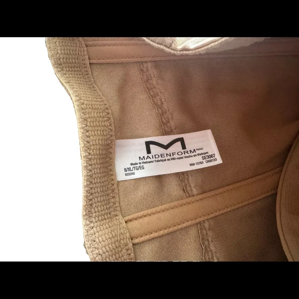 Maidenform Corset Shapewear Womens Instant Slimmer Waist Trainer Shaperwear XL - Image 3