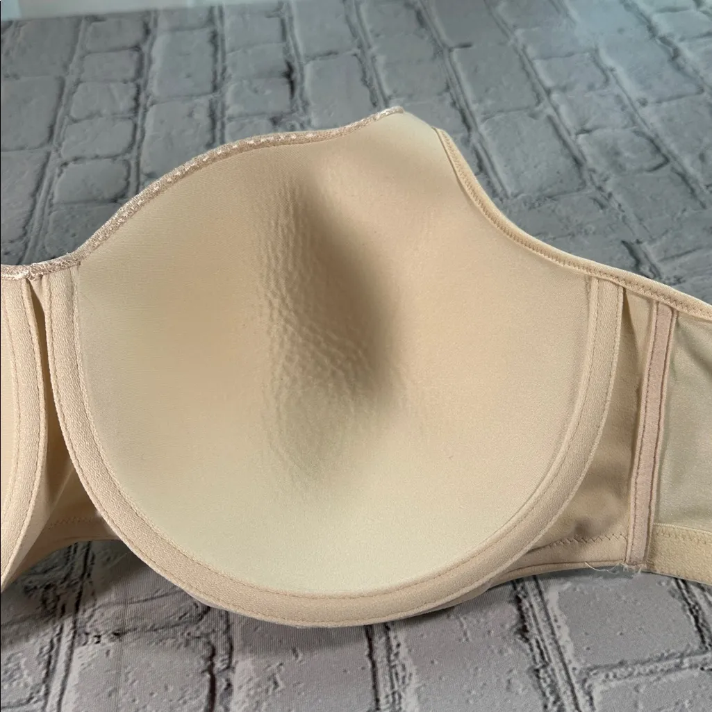 Bali One Smooth U Balconette Shaping Underwire Bra # 4823 women size 36DDD ivory - Image 13