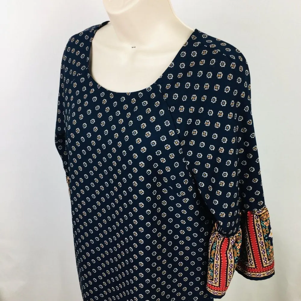 Forever 21 / M / Blue Boho Dress - Image 4