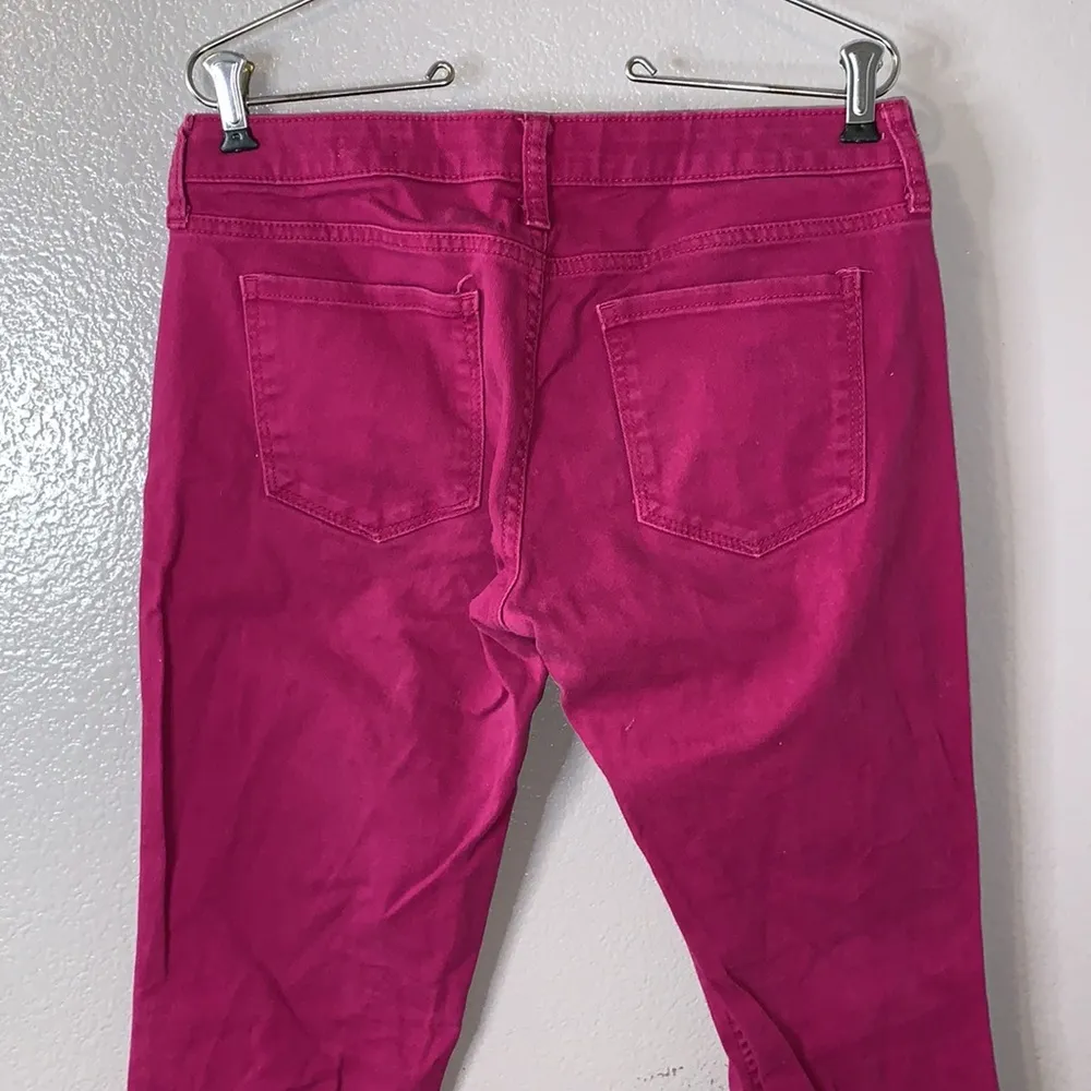 Arizona Jeans  burgundy size 9 super skinny jeans - Image 4