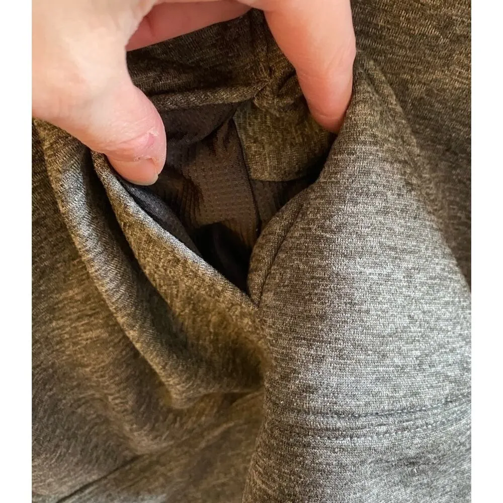 Under Armour Women’s Black Gray High Neck Mesh Pockets Sweatshirt Size XS - Image 6