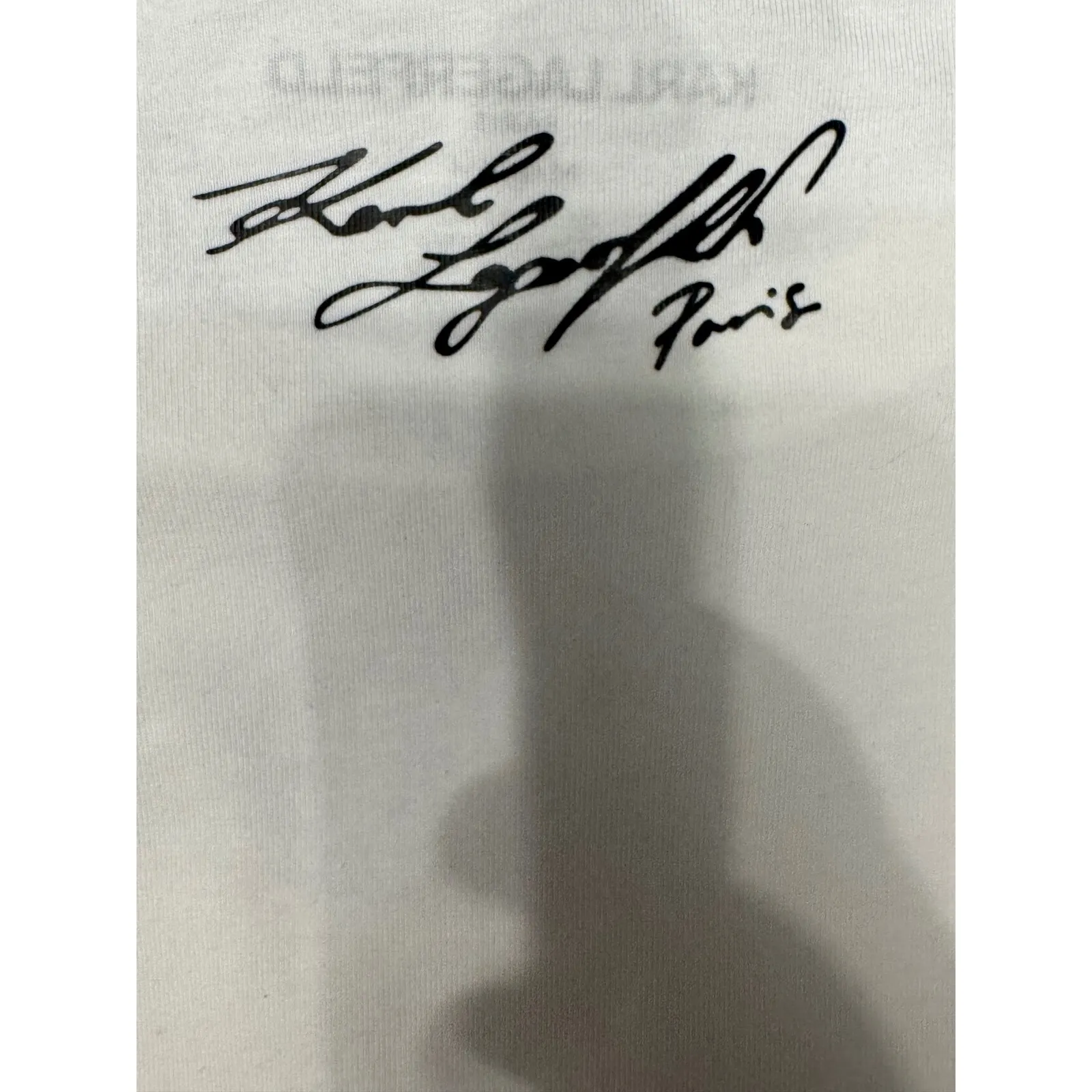 Karl Lagerfeld Paris Bonjour Eiffel Tower Graphic T - Image 6