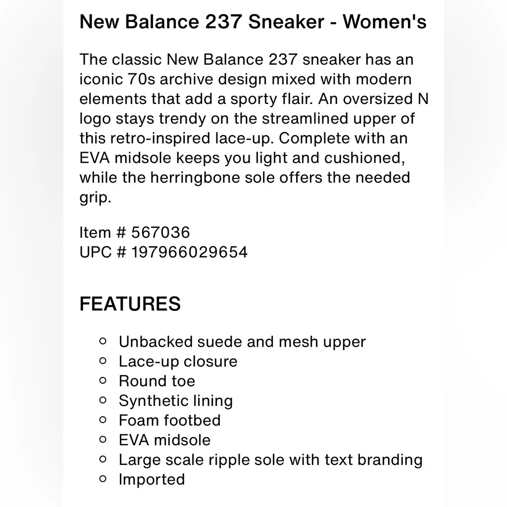 New Balance 237 Sneaker - Women's Size 11 White Leopard Print - Image 5