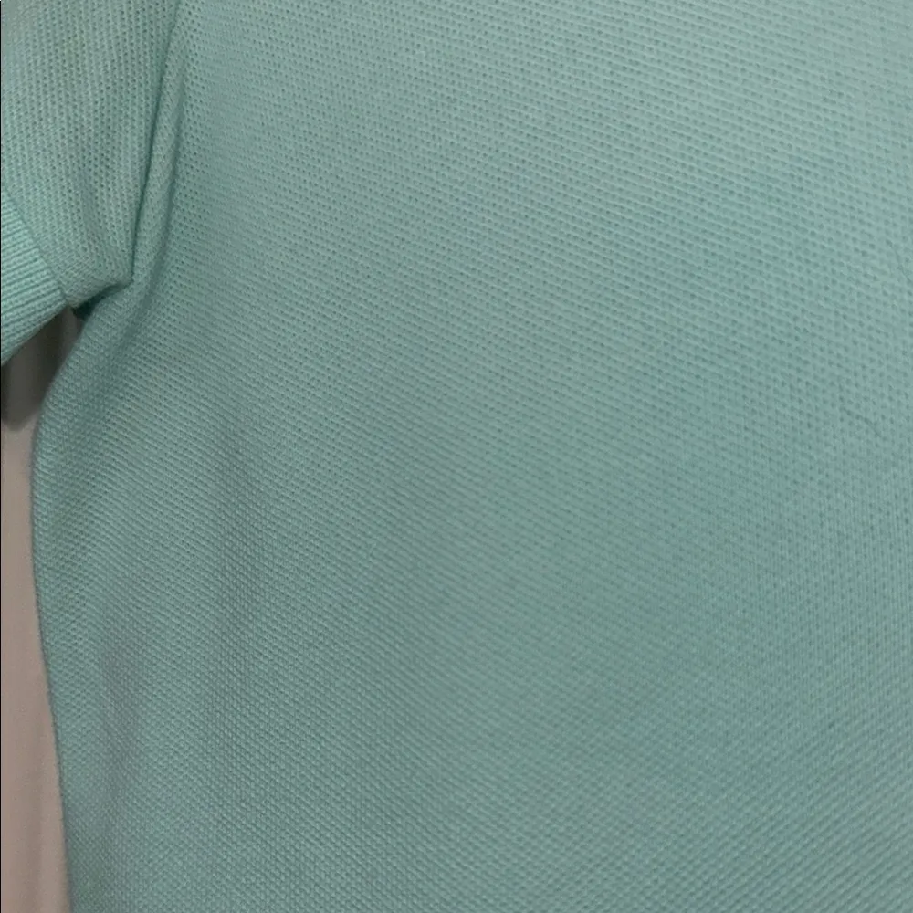 Lilly Pulitzer  Mint Green Polo Shirt - Image 3