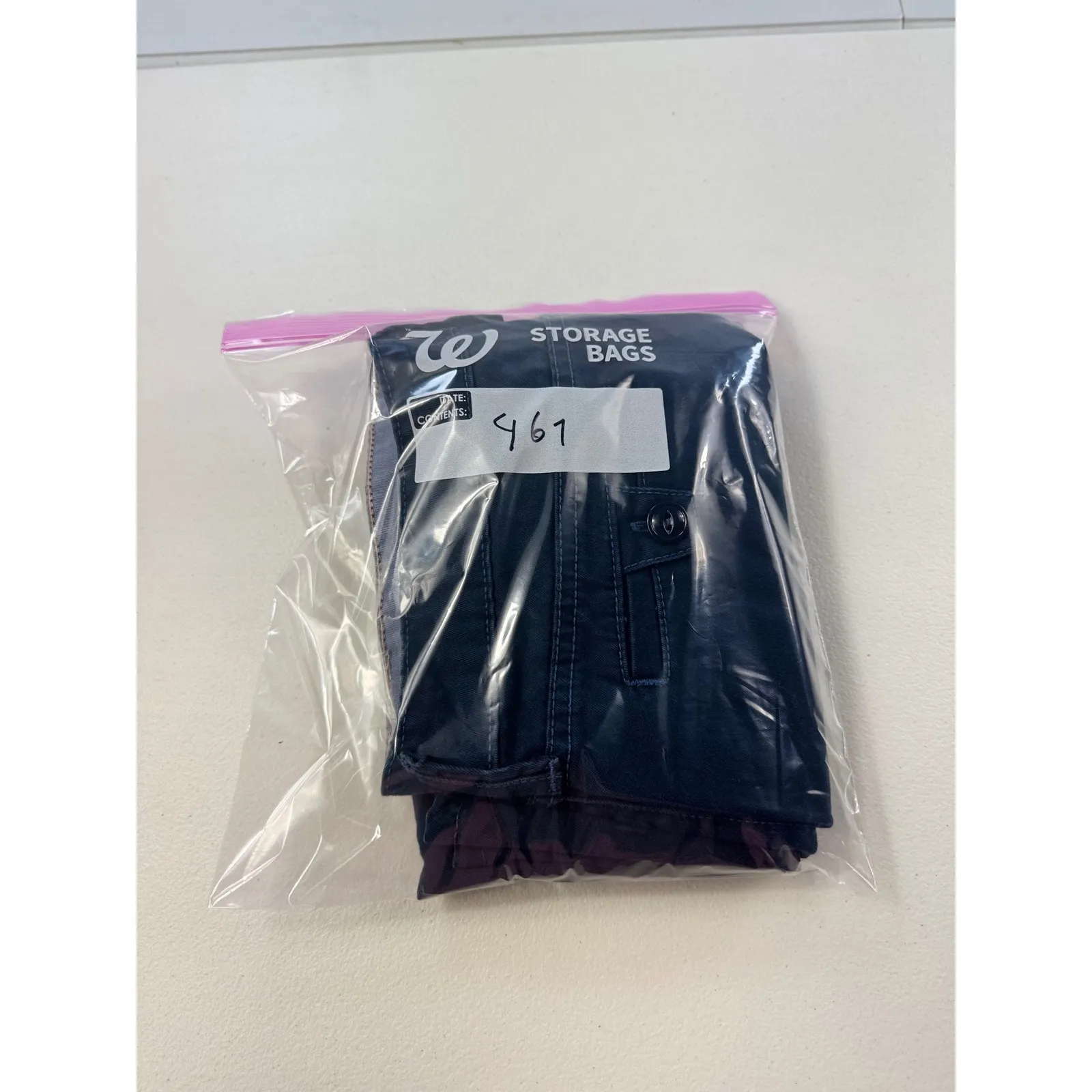 Levi's‎ Tab Twills Cropped Wide Leg Culottes Capri Pants Womens Size 10 Blue - Image 8