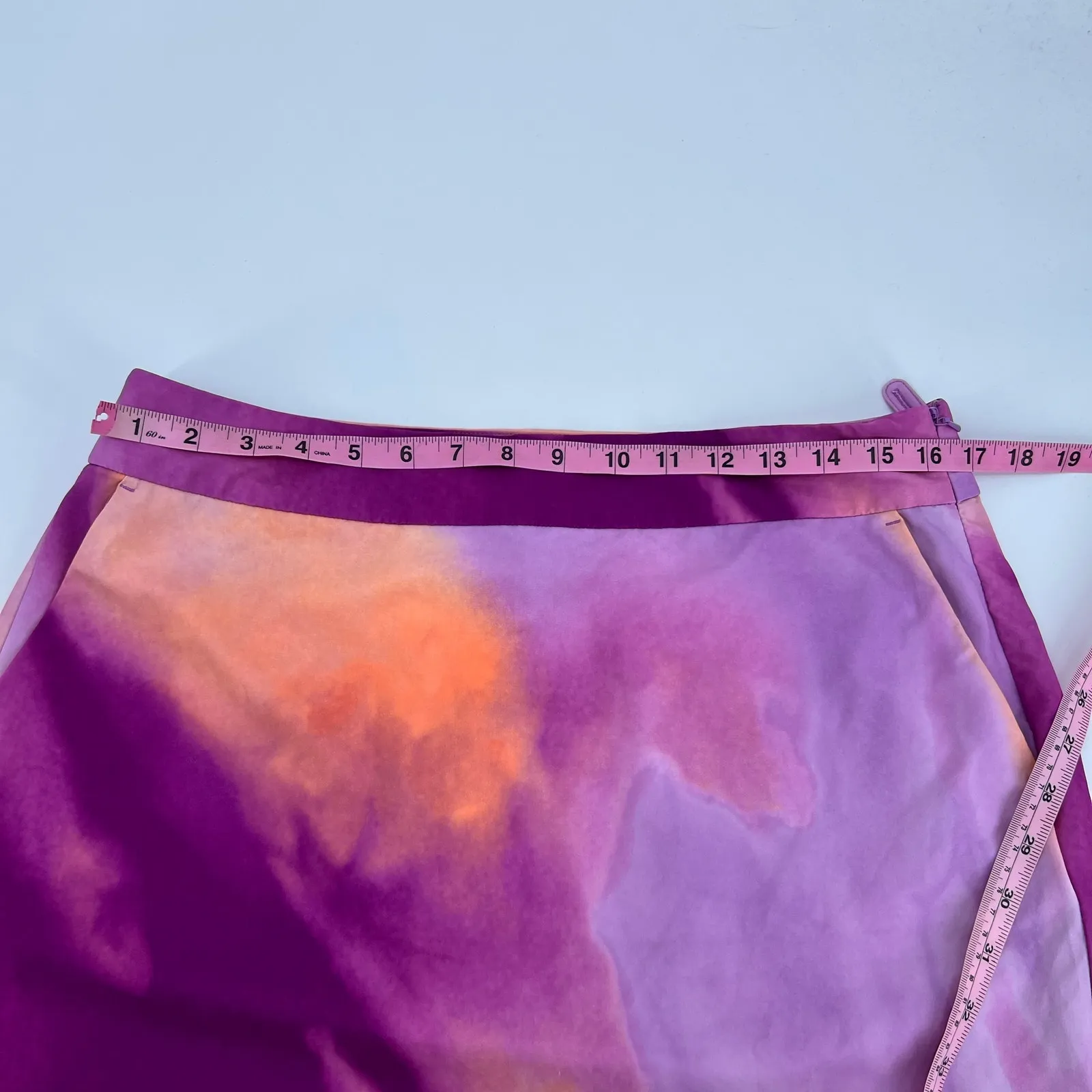 Nike Golf tour performance women dri-fit tie dye purple printed golf skirt sz 10 - Image 4