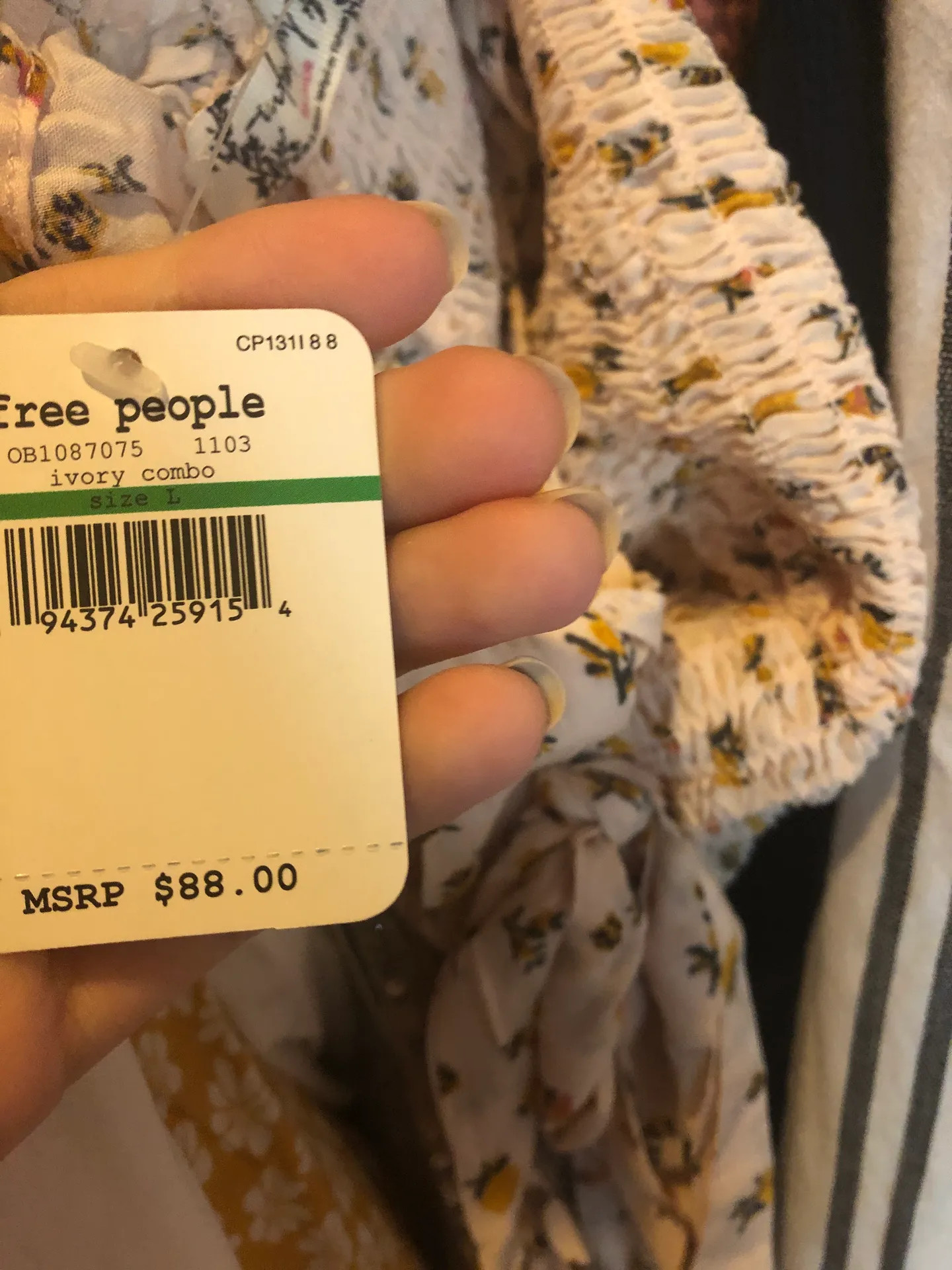 Pink Floral Dress - Image 2