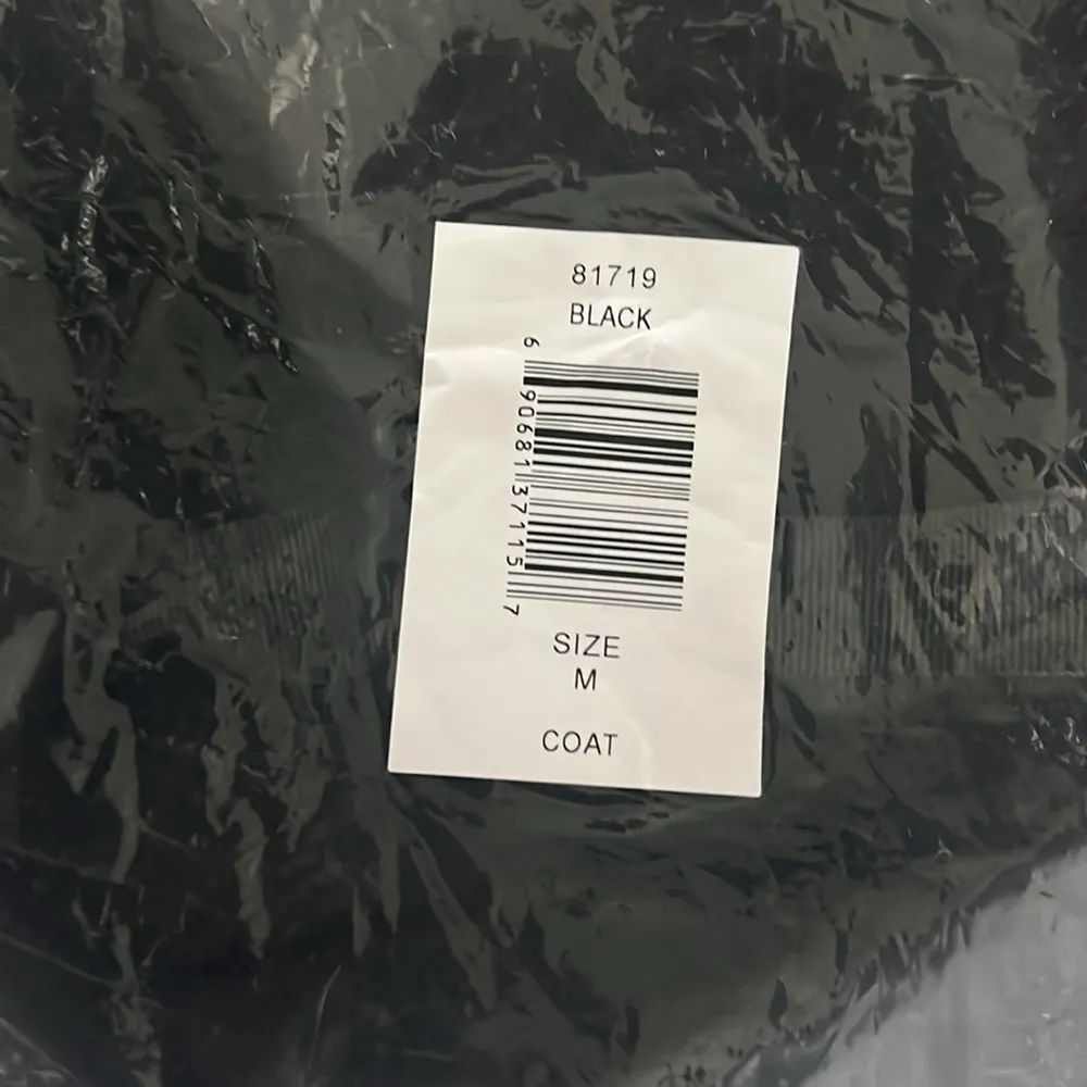 AQUA Puffer Trench Coat, Hooded Quilted Jacket in Black, Size M New w/Tag $298 - Image 5