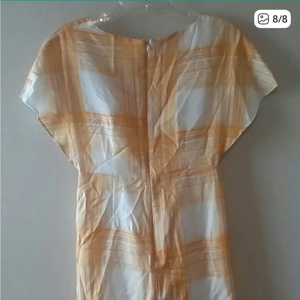 Aryn K. Beautiful 100% silk dress Sz: Small - Image 8