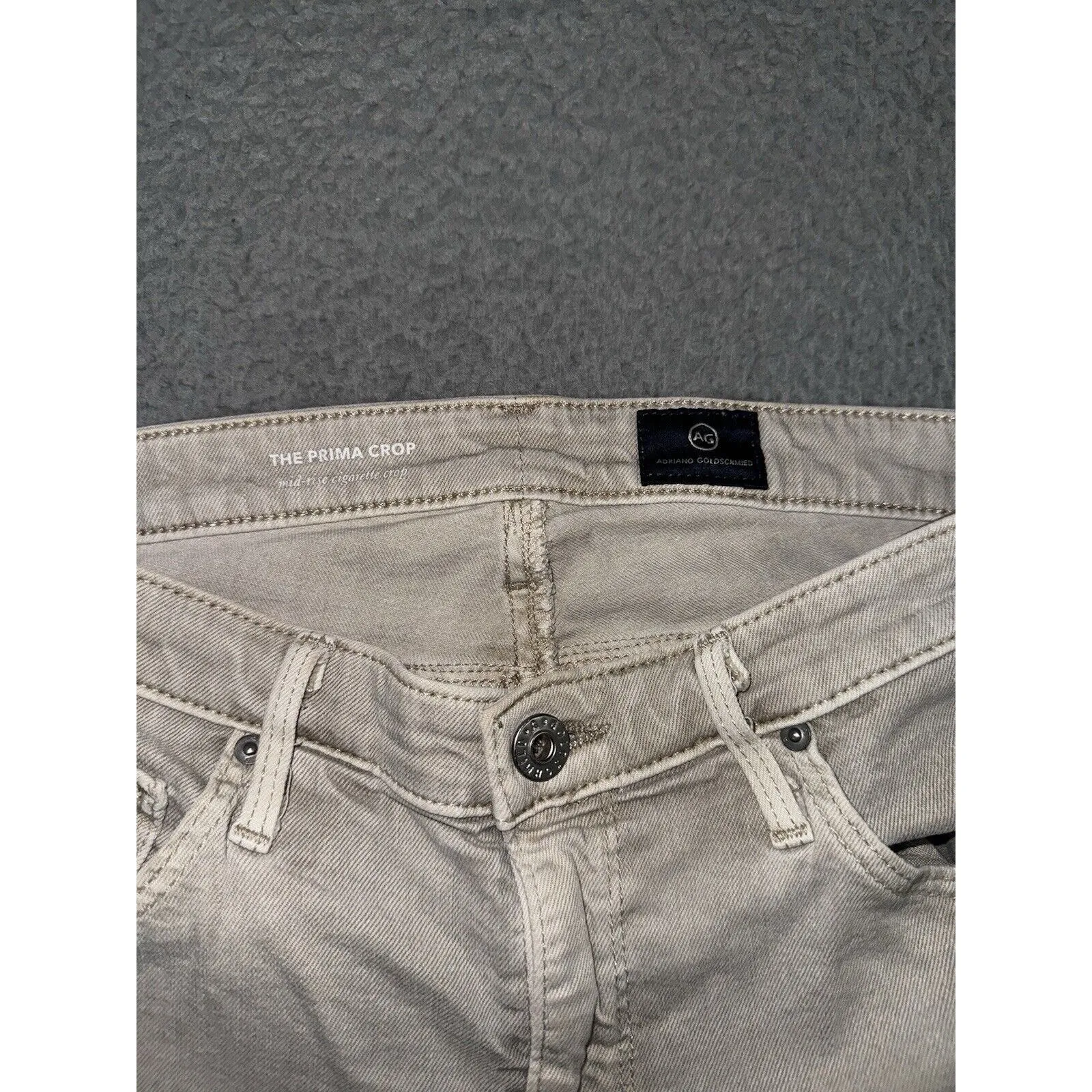 Adriano Goldschmied Jeans Women 29 The‎ Prima Crop Mid Rise Cigarette - Image 7