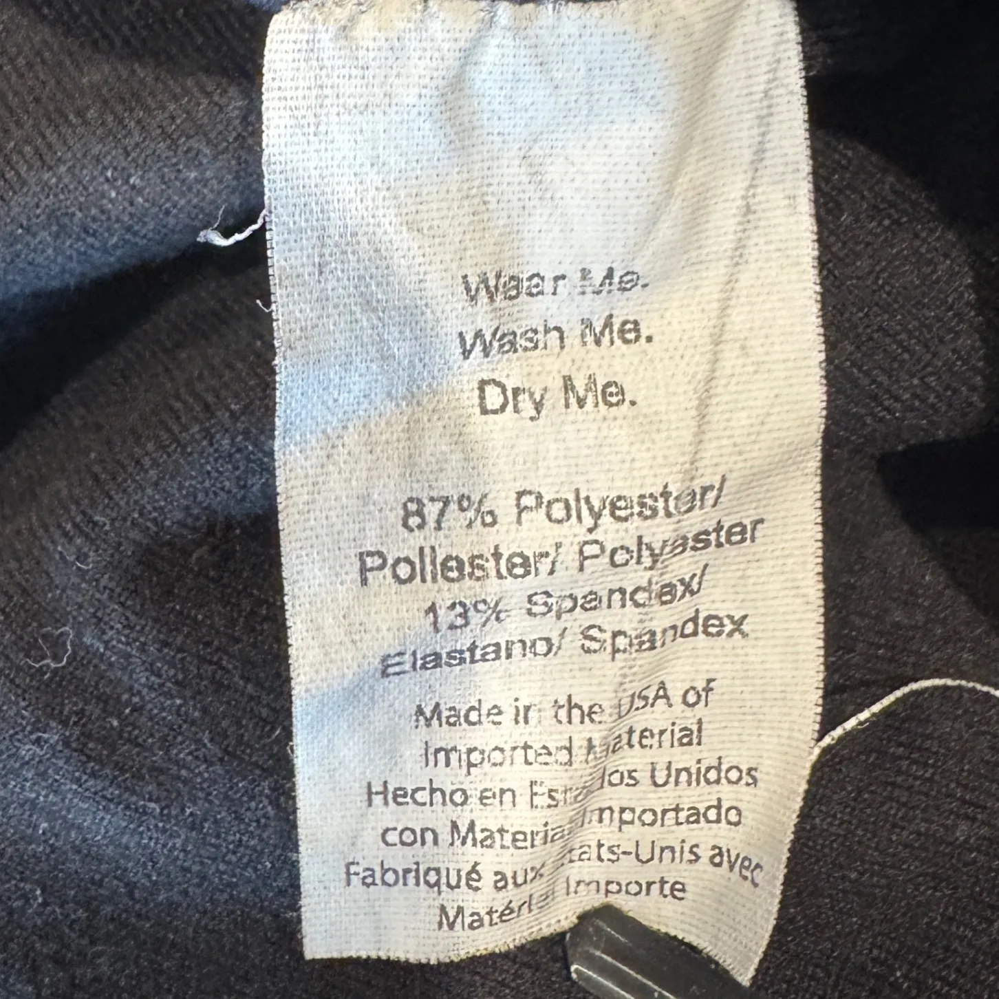 Beyond Yoga Crushed Velvet High Waisted Leggings Black Athleisure Pants Small - Image 4