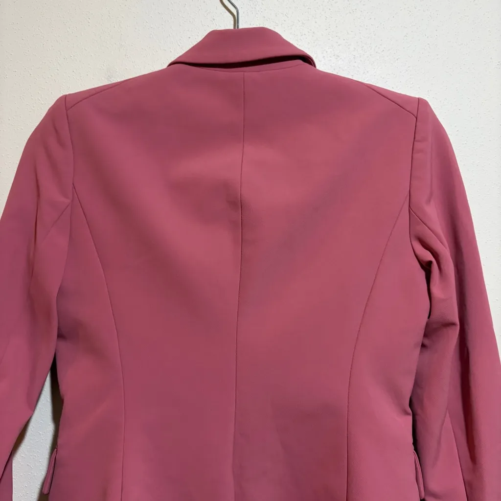 Veronica Beard Cutaway Dickey Jacket Mauve Pink - Image 9