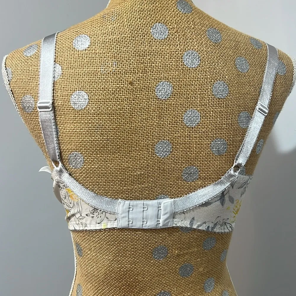 Fantasie Bra 32DDD Underwire Floral Lace White Size undefined - Image 5