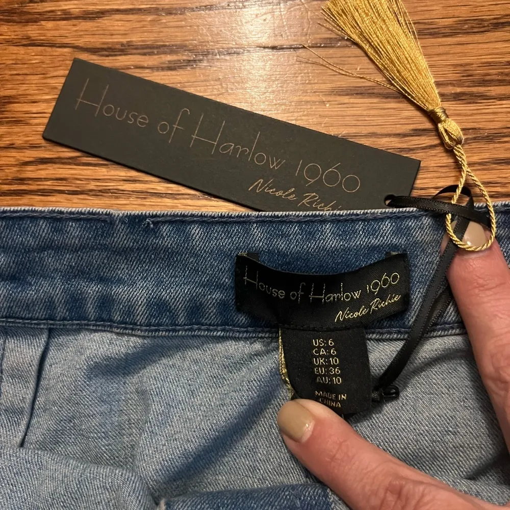 House of Harlow 1960 NWT Women’s Denim 2 - Image 8