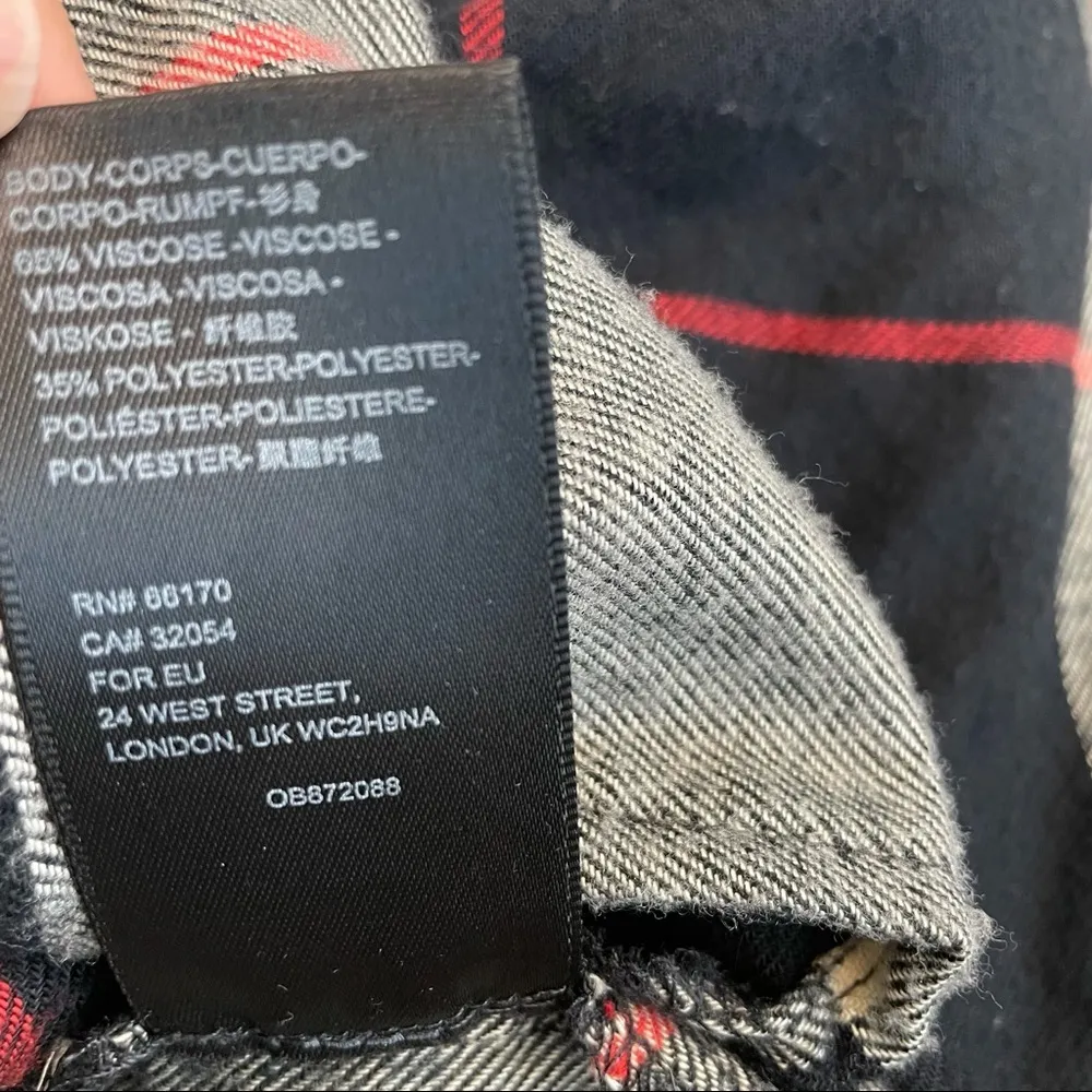 Urban Outfitters Plaid Button Down Flannel Tunic - Image 5