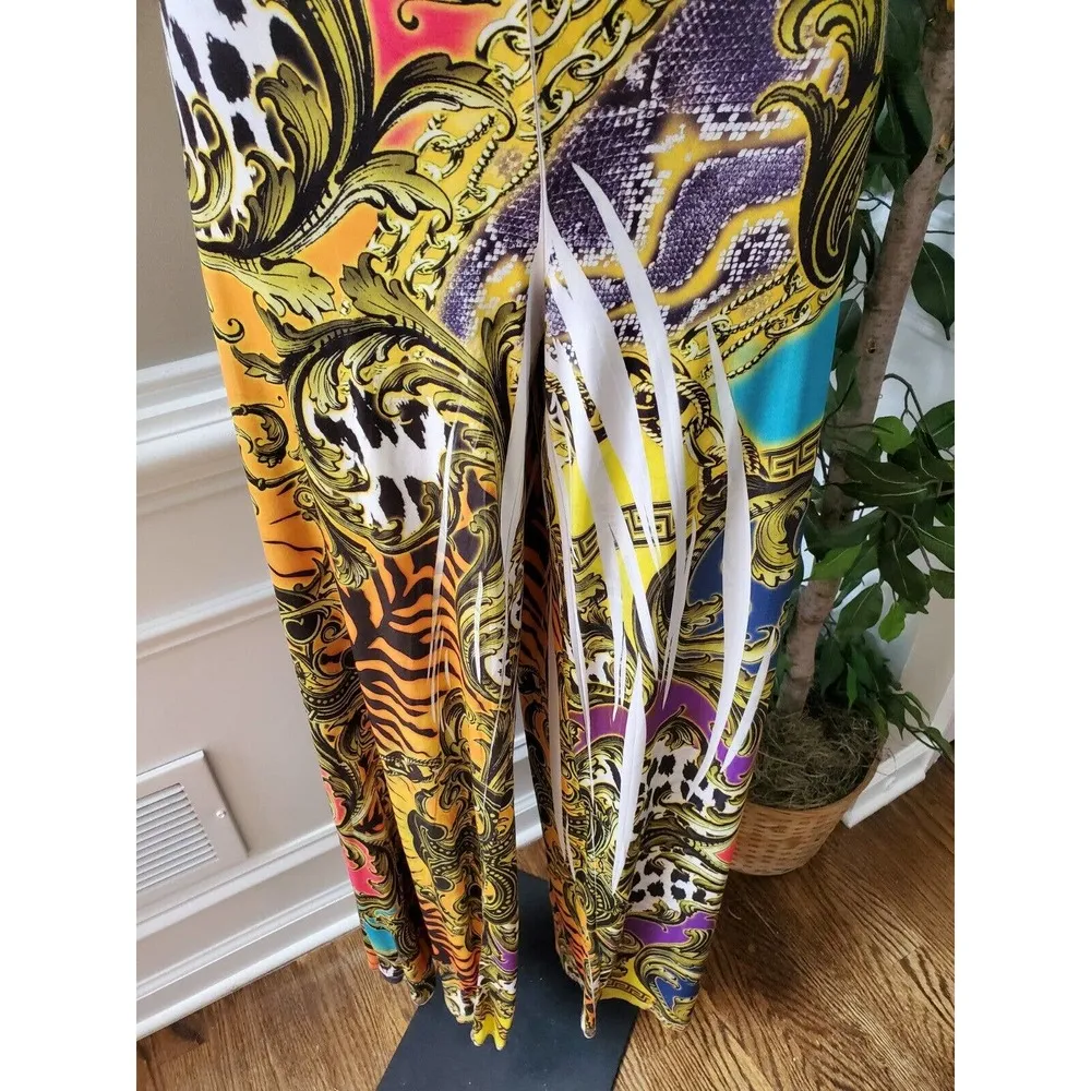 Symphony Women's Multicolor Polyester One Shoulder Off Casual Jumpsuits Size M - Image 4