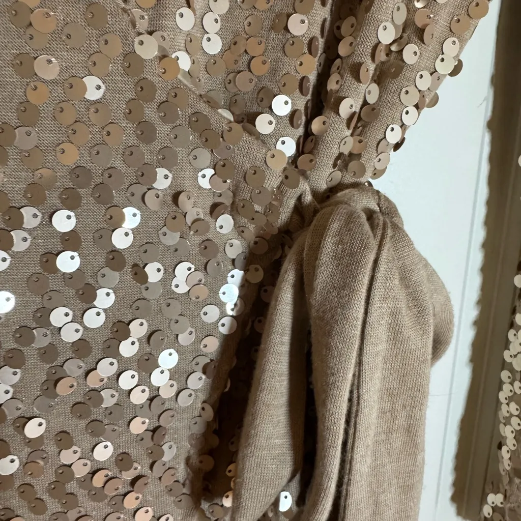 JLuxlabel Sequin Holiday Wrap‎ Dress, Small - Image 7