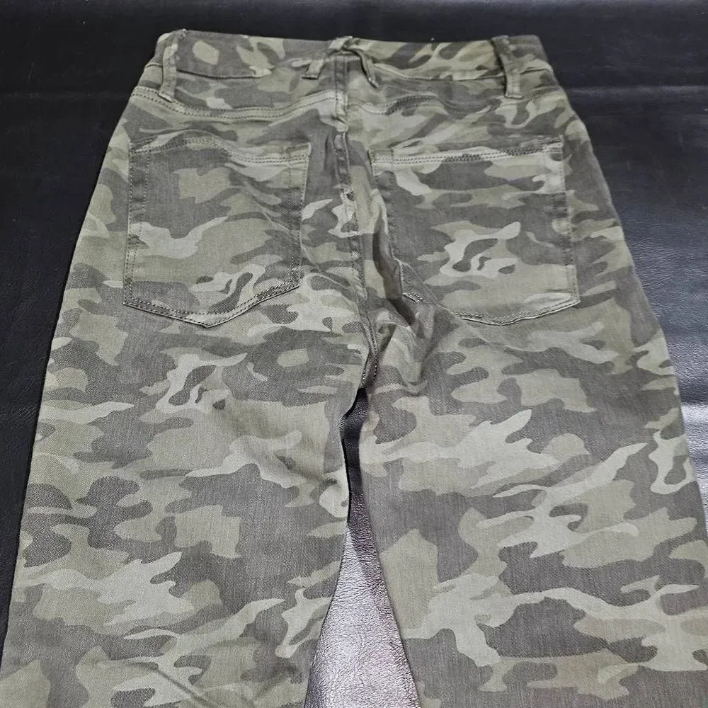 Good American Womens Good‎ Waist Camo Skinny Jeans 6 28 Camouflage - Image 4