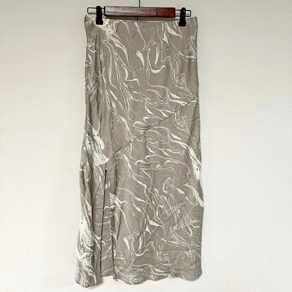 *NEW* Gilli Alana Midi Skirt Tan Size L - Image 3