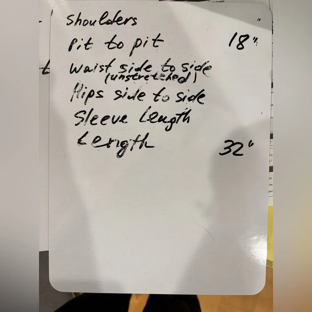 Anthropologie Hei Hei faux fur cream  long vest sz XS S - Image 8