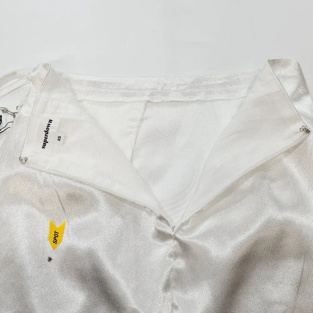 Superdown Penelope Fringe Skirt in Ivory - Image 9