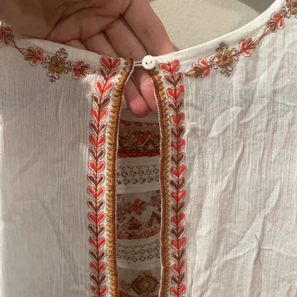 NWT Free People sunrise wanderer mini dress ivory - Image 13