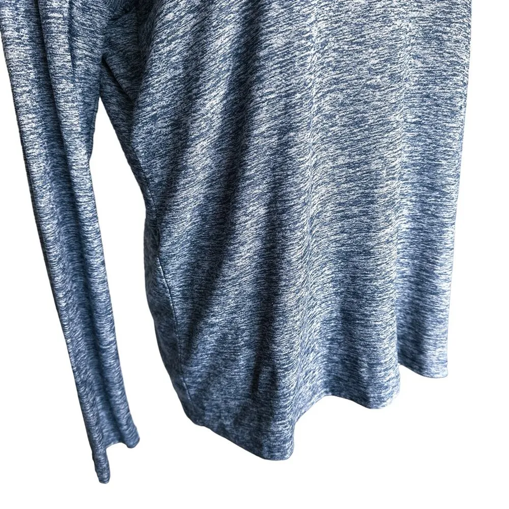 Beyond Yoga Moonrise Spacedye T Back Long Sleeve Tee Shirt Pullover Blue Medium - Image 8