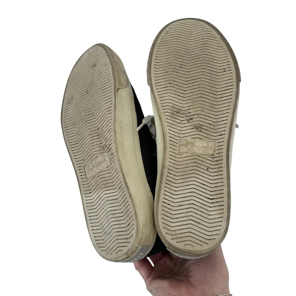 Everlane Black The Forever High Top Sneakers Sz 7 - Image 5