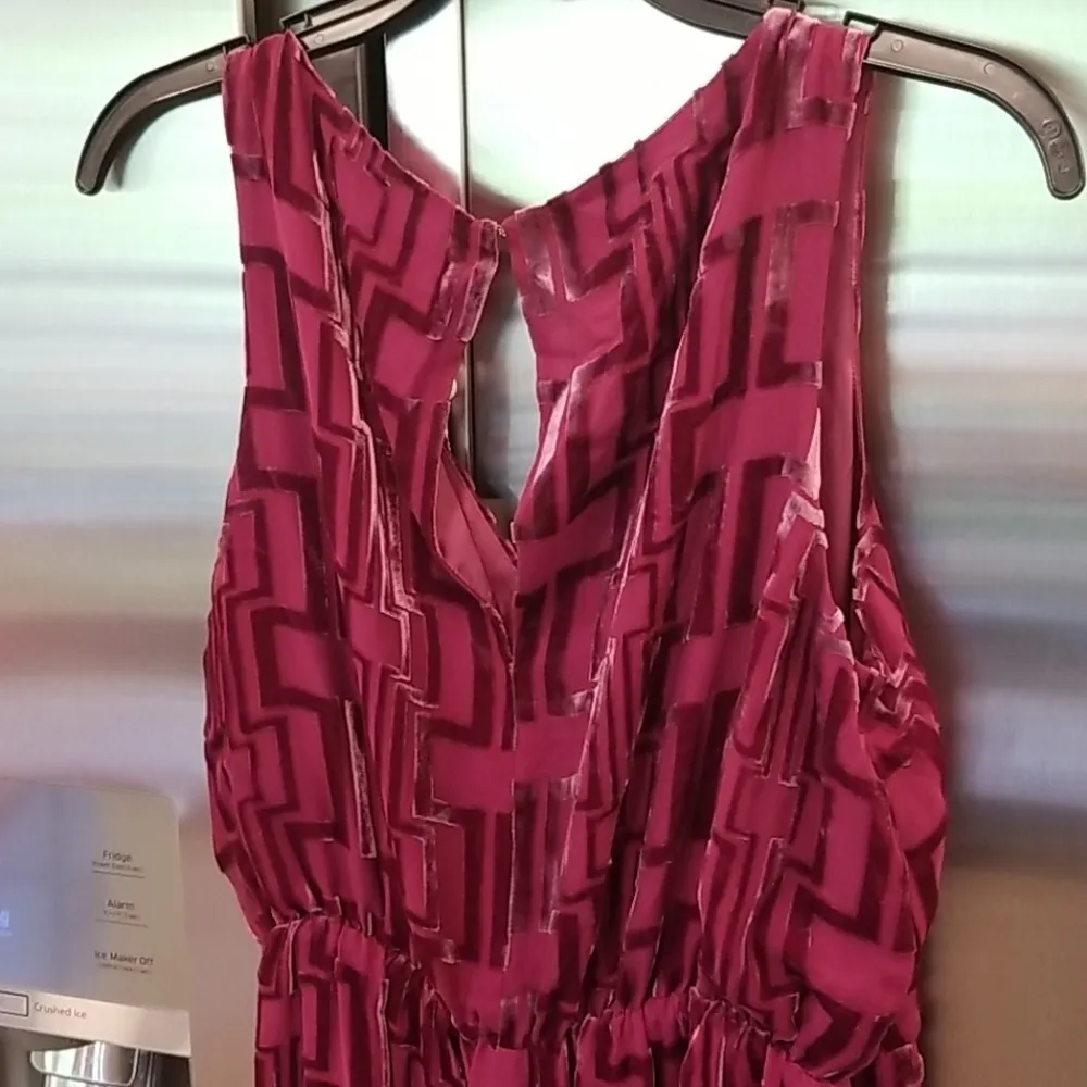 💕TRINA TURK💕 Sauvignon Jumpsuit ~ Burnout Velvet 8 NWT - Image 9