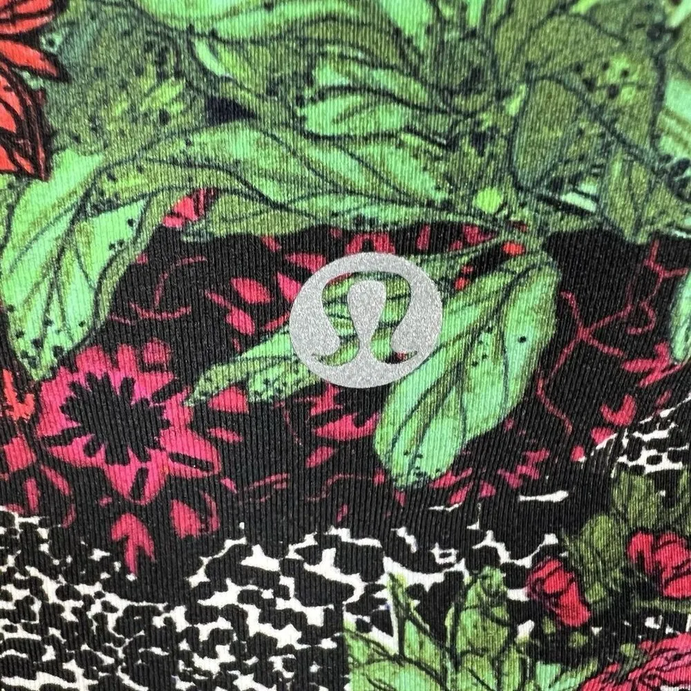 Lululemon Size 10 Wunder Under HR Crop 1/2 Tight 17" ~ Luxtreme‎ Zen Garden - Image 8