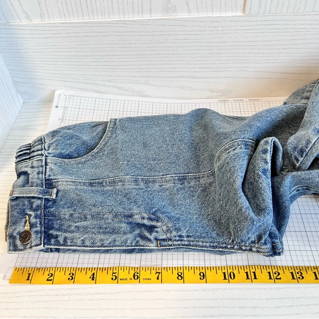 Pistola Jean Women Size 25 Lily Organic Cotton Barrel Balloon style#p6785rhc-hym - Image 7