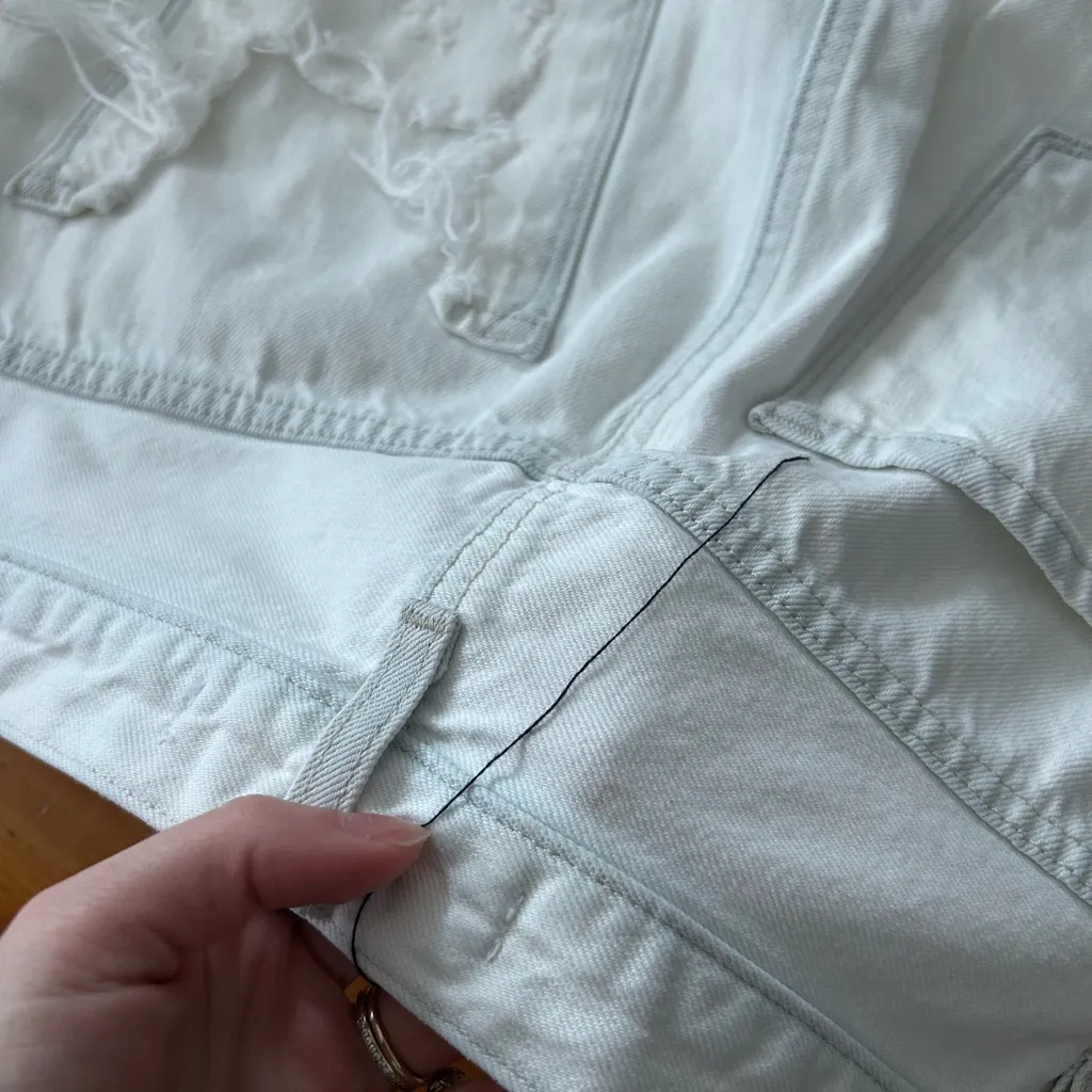 ☀️3/$25 J Brand Joan Wide Leg crop distressed Cropped  26 jeans vanish destruct - Image 11