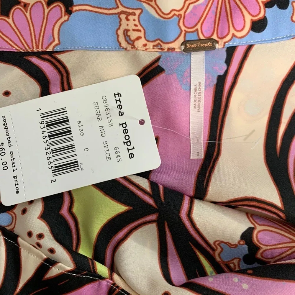 Free People Phoebe Printed Mini Skirt‎ - Image 8