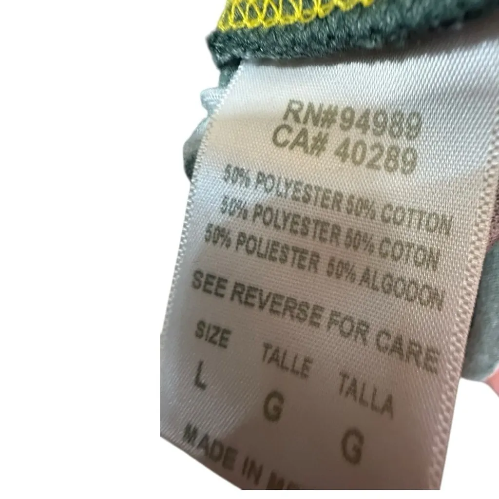 Women’s Green Bay Packers NFL Team Apparel Split-Neck Tee – Size L - Image 8