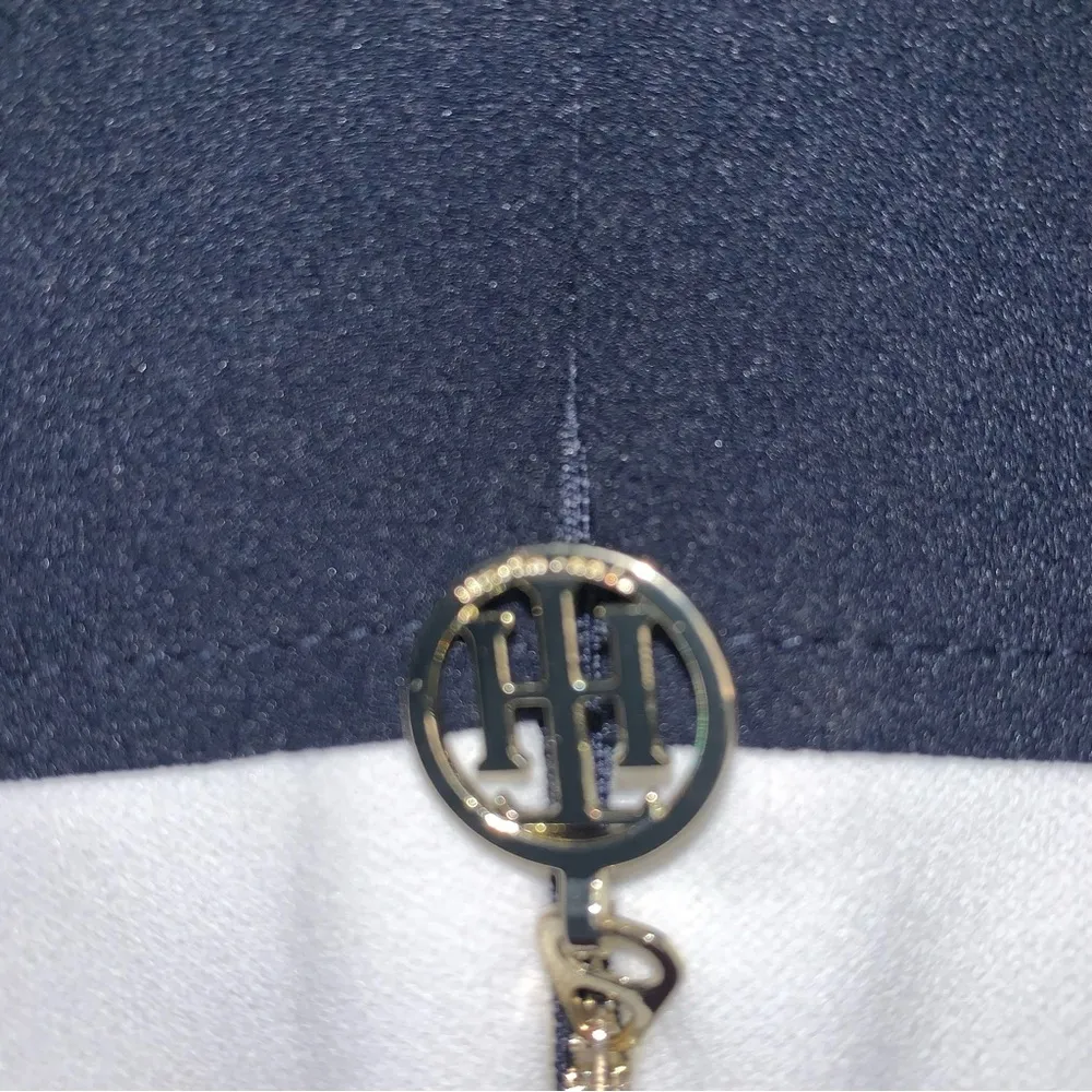 Tommy Hilfiger Womens Colorblocked Fit & Flare Dress Round Neckline Size 8 - Image 9