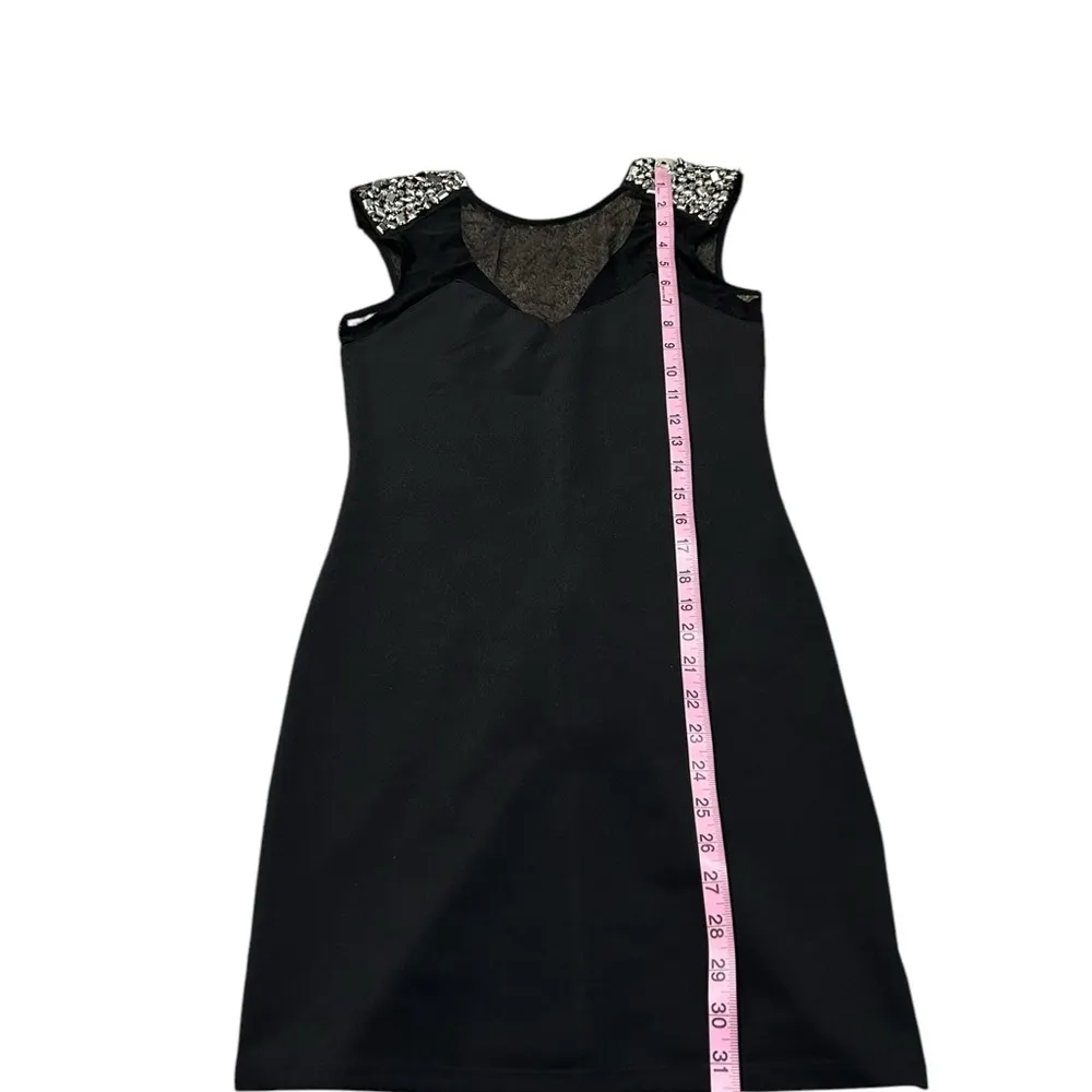 SPARKLE & FADE black curve hugging dress - Image 3