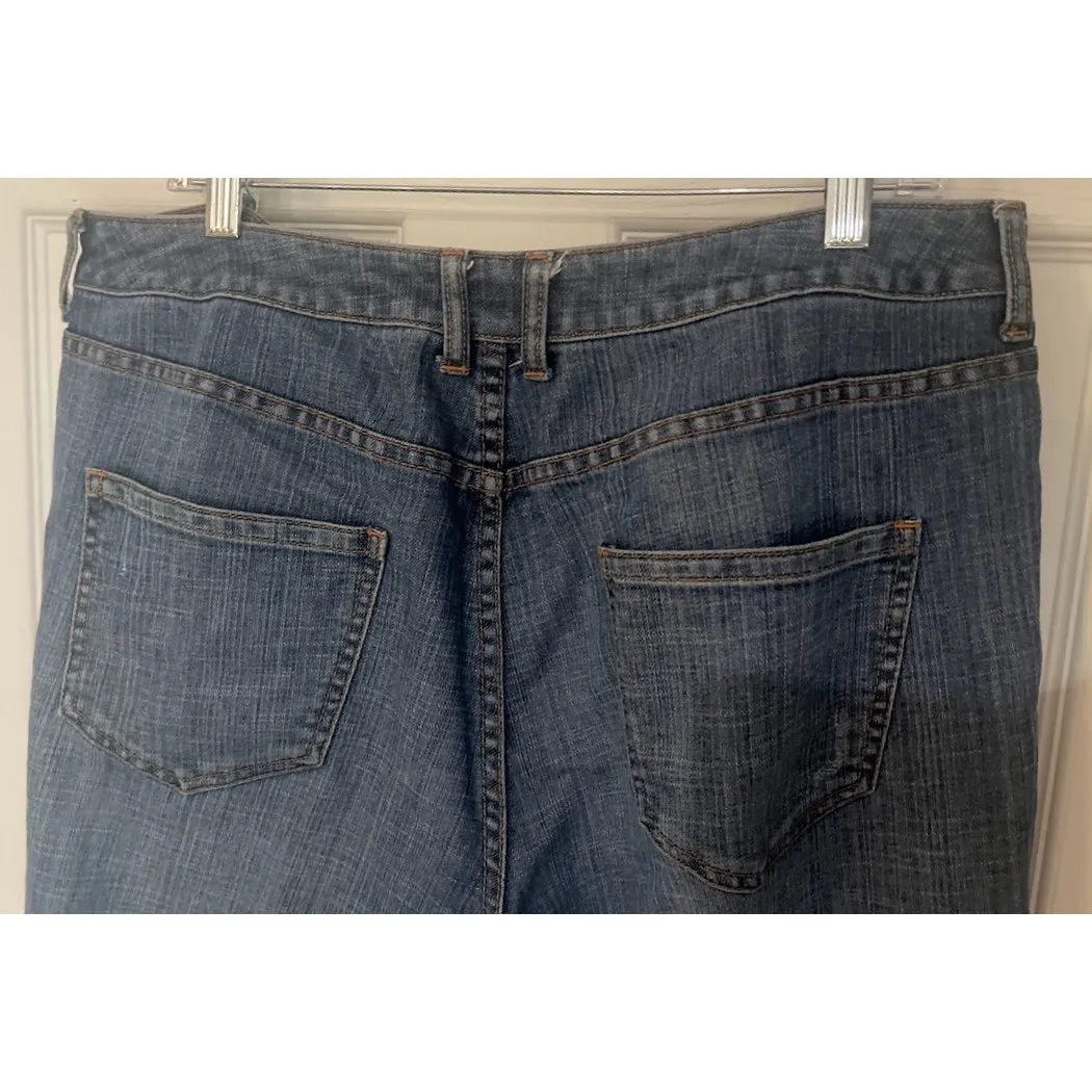Chico's Platinum Denim Jeans Size 12 - Image 7