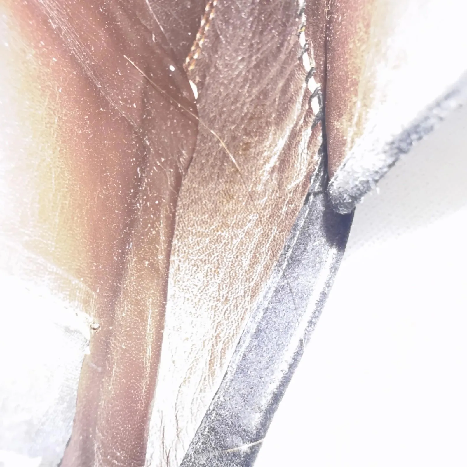 90s Y2K Vintage Stuart Weitzman Block Heel Fur Zebra Chocolate Brown Mules Sz 8B - Image 14