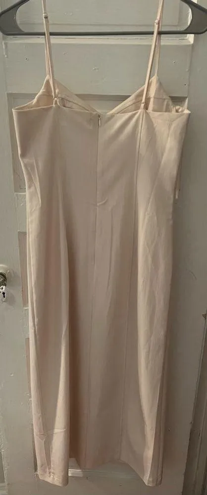 DNA Couture Taupe Midi Dress - Image 3