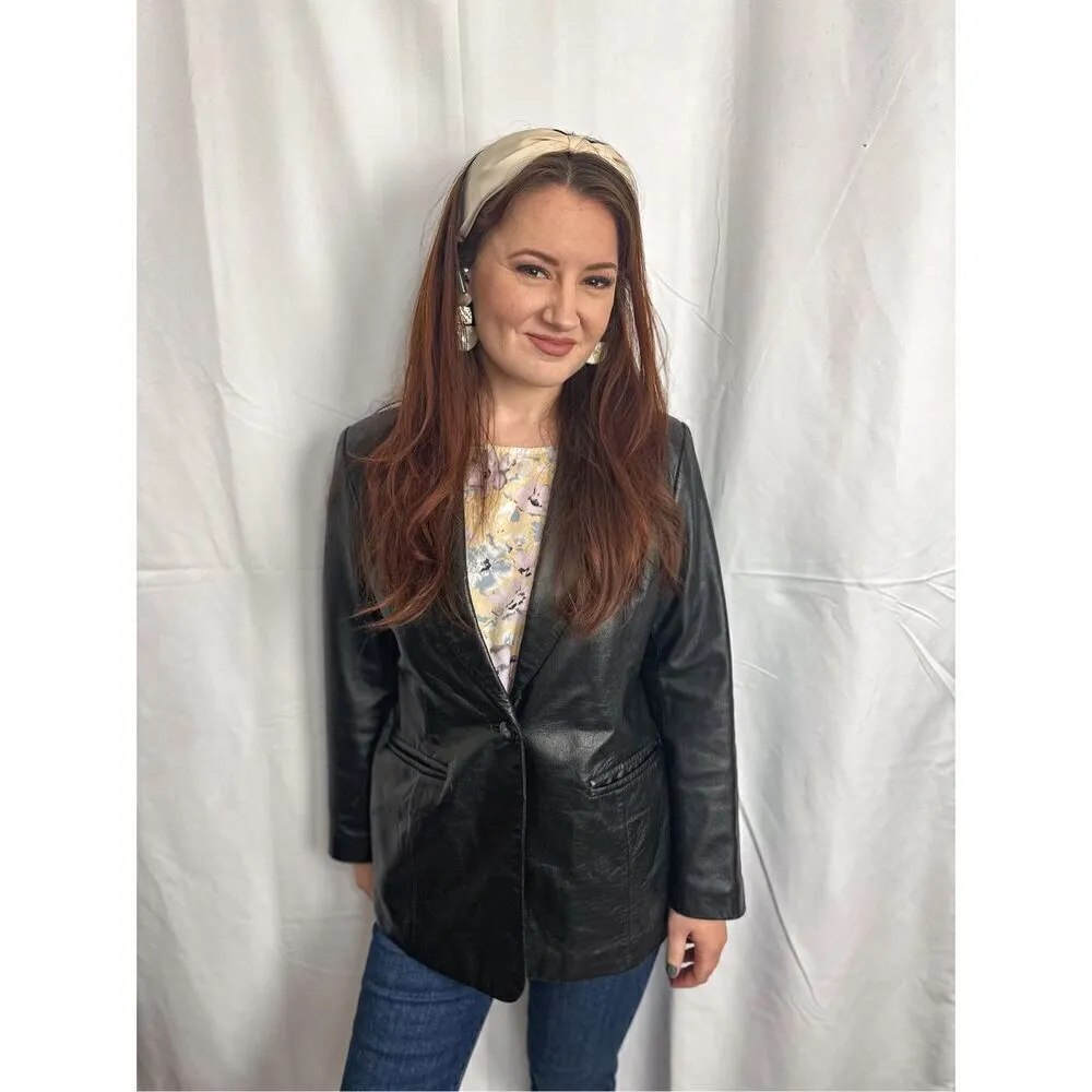 Apostrophe  Genuine Leather Jacket - Image 6