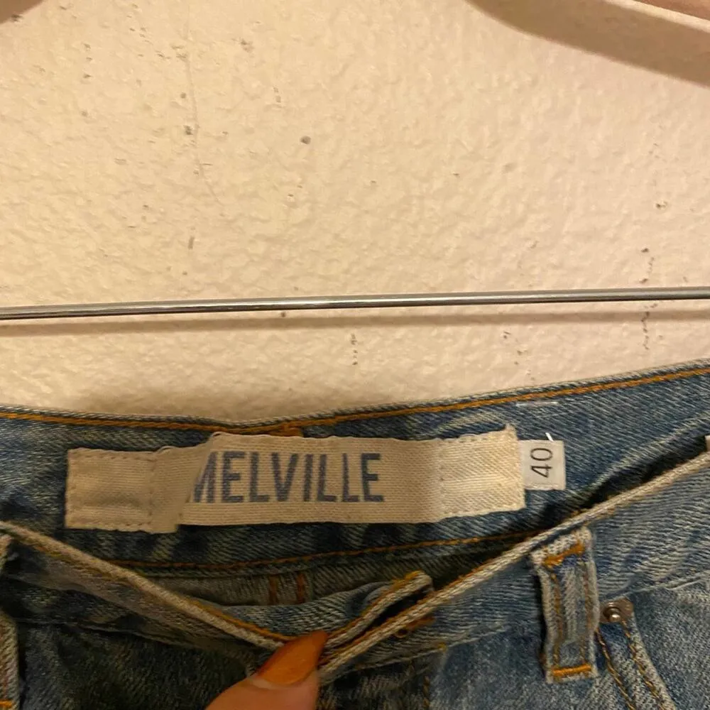 Brandy Melville MELVILLE Made in Italy Destroyed Distressed Shorts Size 4 - Image 6