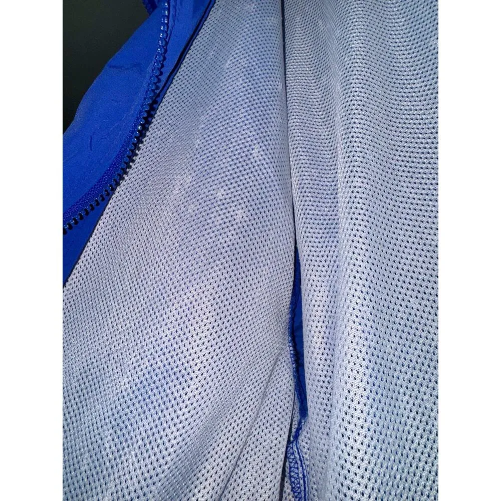 Eddie Bauer Vintage  Women's Windbreaker Jacket Size Large Periwinkle Blue Zip - Image 7