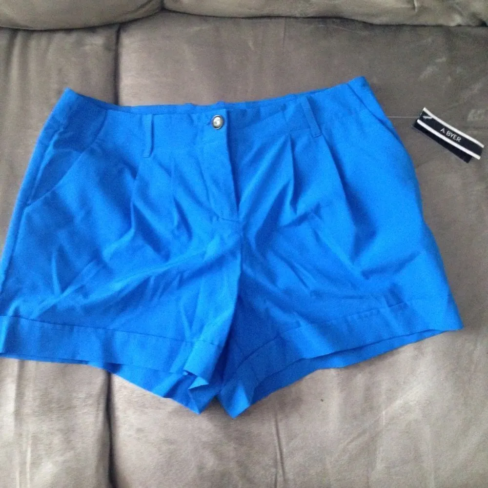 Nwt Amy byer blue shorts size 9 - Image 2
