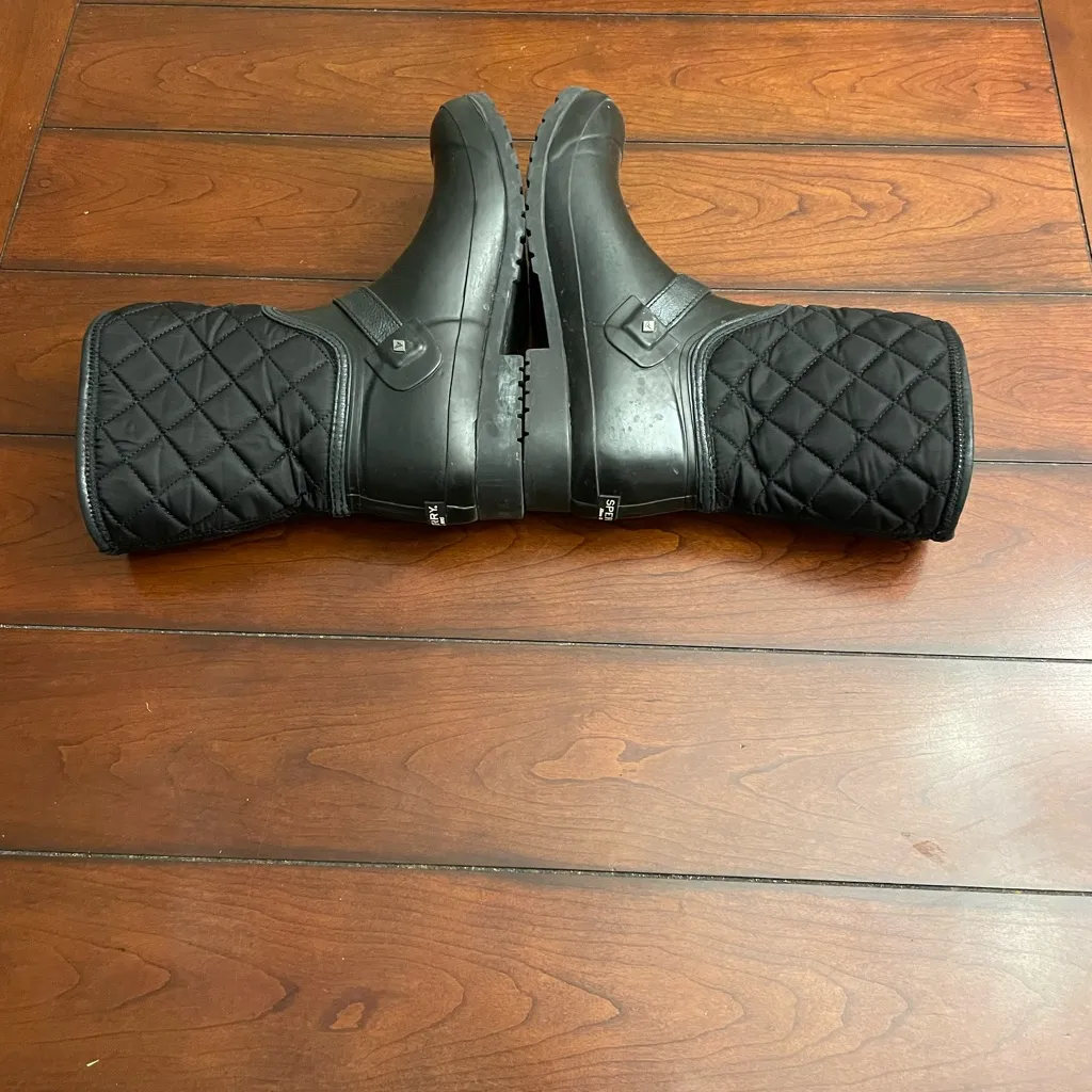 Sperry Walker Quilted Fleece Lined Rain‎ Boots - Image 7