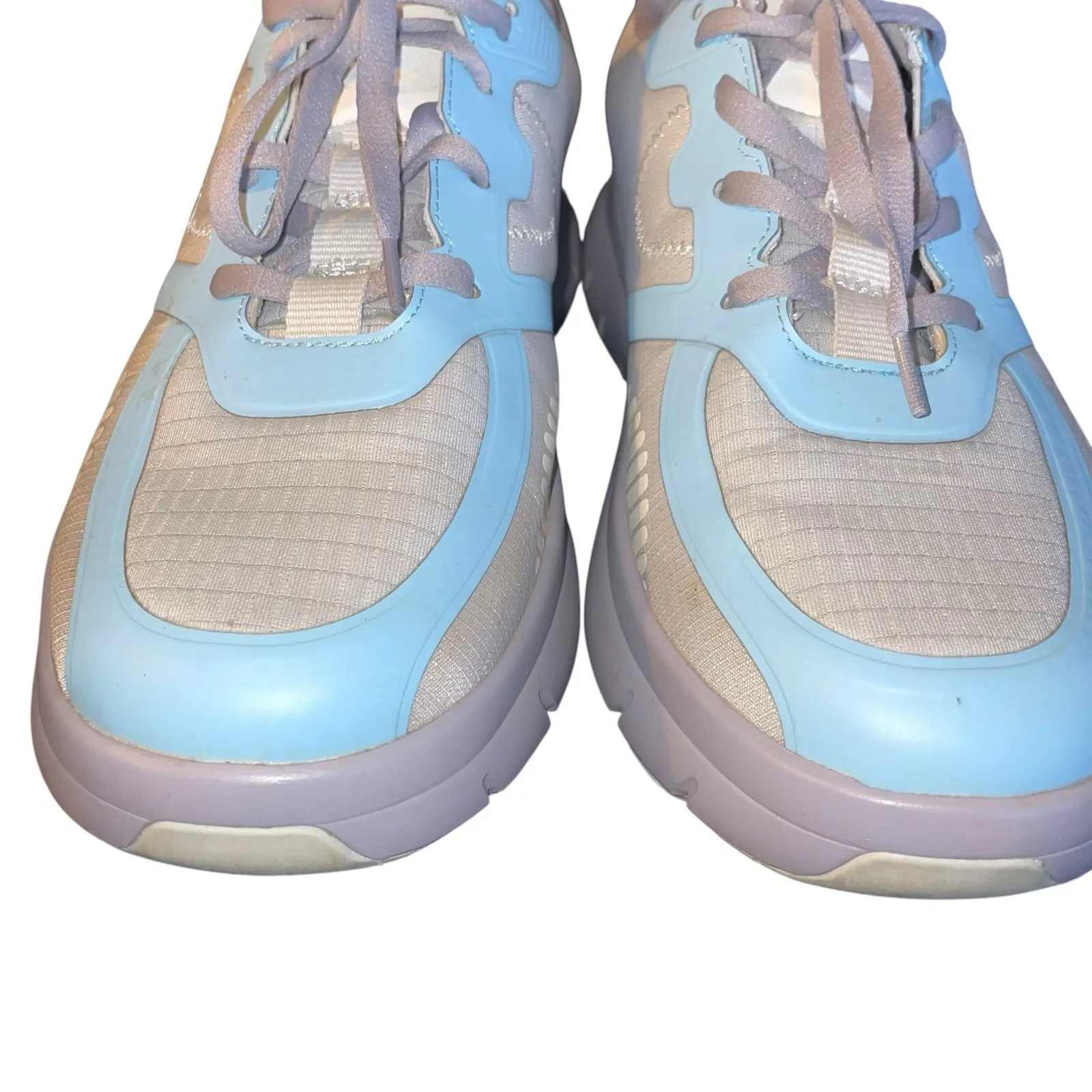 Alegria Rok n Roll Sneakers Women's 39 US 9 White Blue Walking Comfort Shoes‎ - Image 6