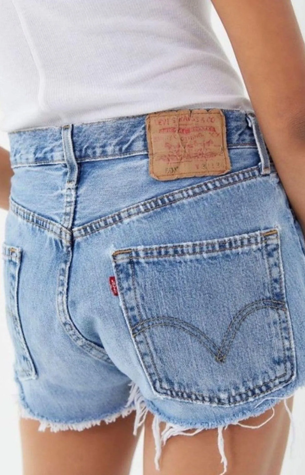 Levi’s Urban Renewal Remade Quilted Patch Denim Shorts - Image 3