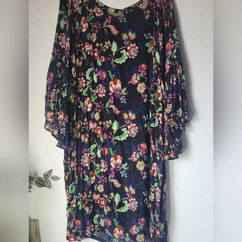 Democracy Multicolor Floral Dress Size 1X - Image 8