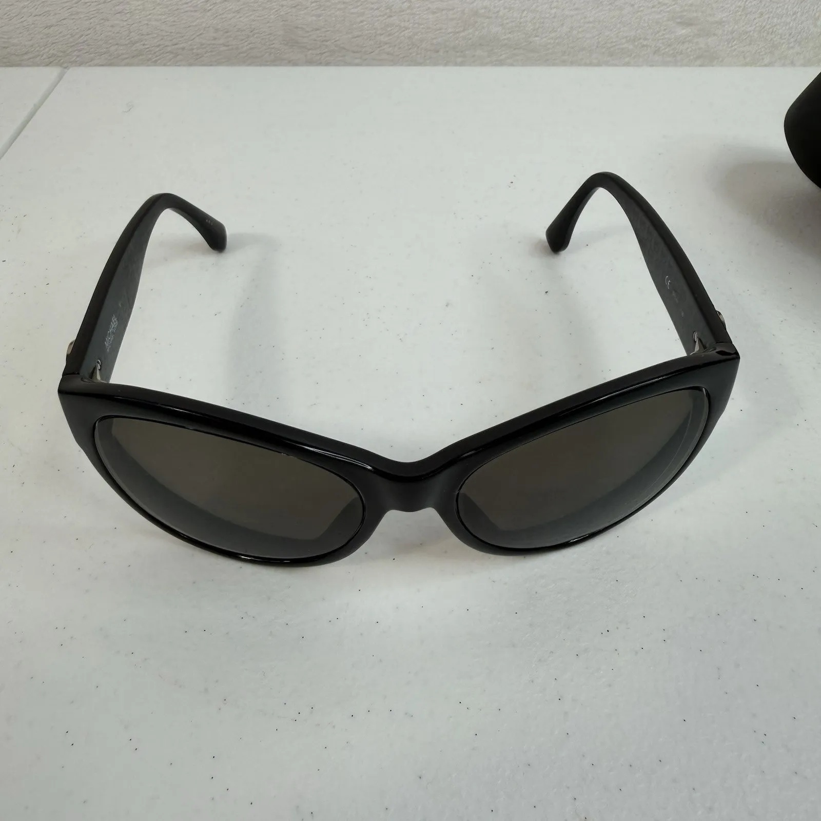 Michael Kors Women’s Sunglasses FRAMES ONLY Brown Gold Logo Cateye Shape - Image 5