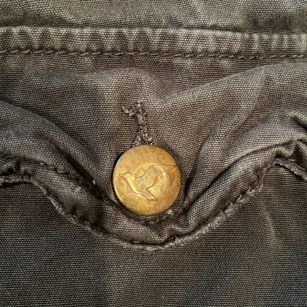 Free People Gray 051 Soot Cargo Capri Pants - Image 2