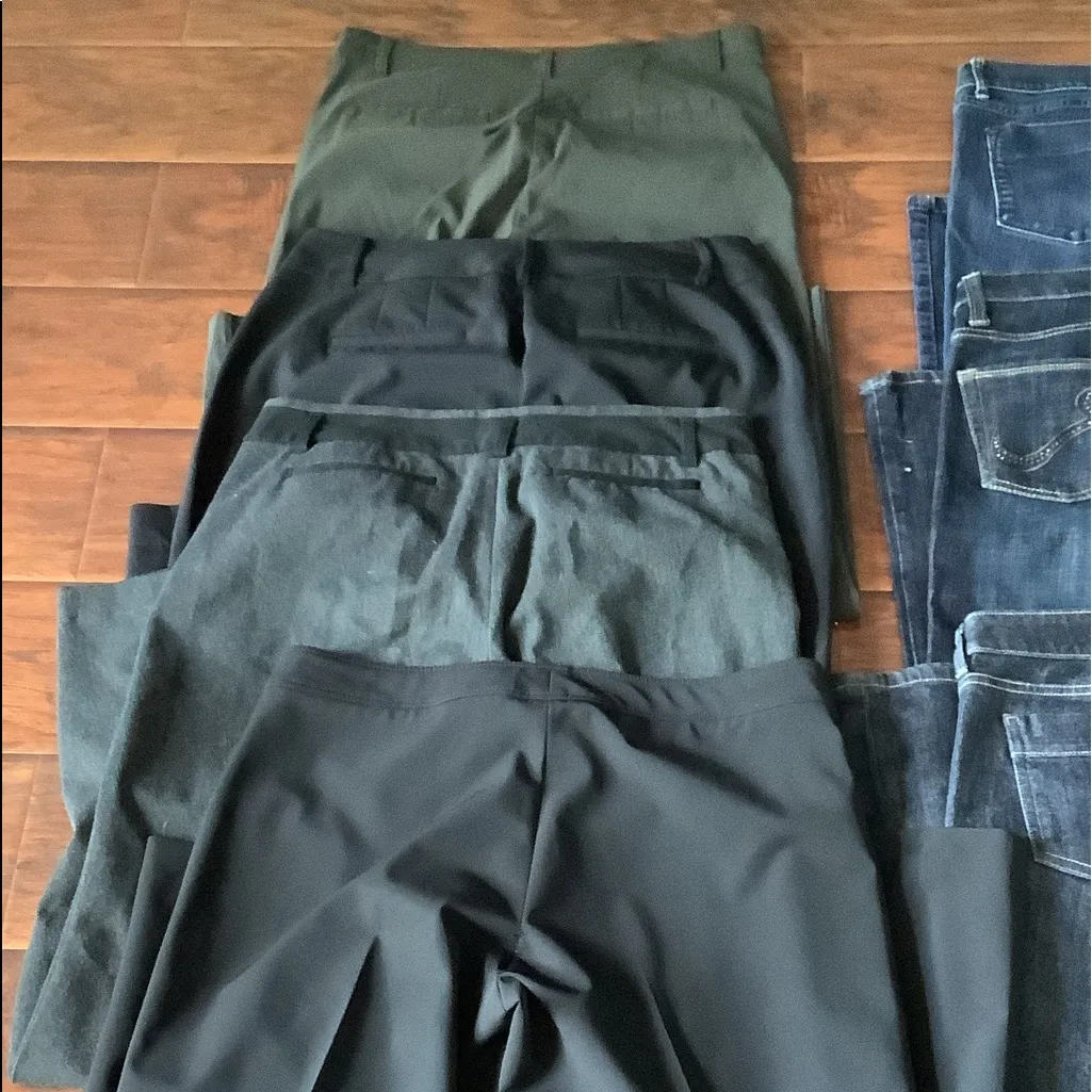 Huge lot of ladies pants and jeans in size 10👖🌷 Blue - Image 3